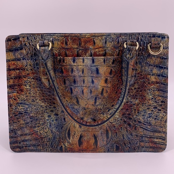 SOLD 10.18.20 BRAHMIN SMALL CAMILLE CEDAR SATCHEL - Picture 12 of 16